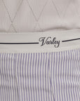 Xenon Blue Pinstripe Toyah High Rise 14.5" Tennis Skort