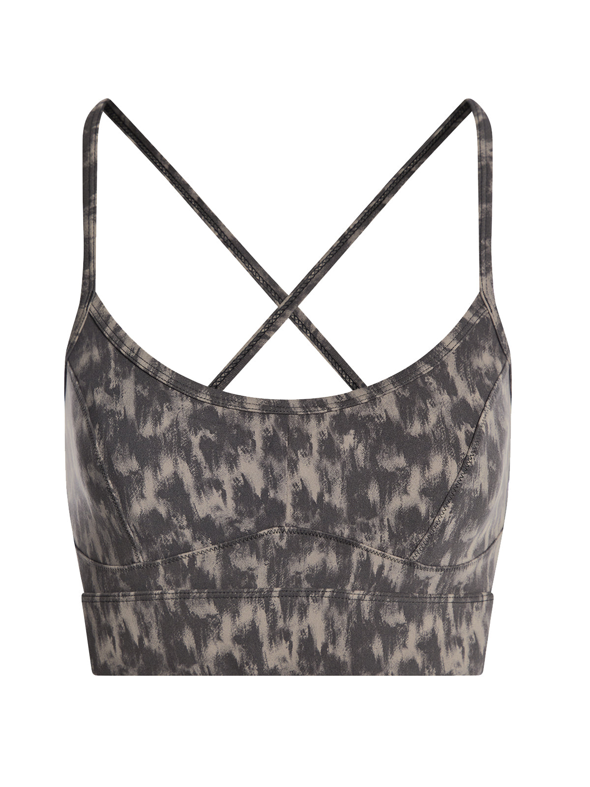 Abstract Motion Texture Move Irena Sports Bra