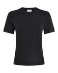 Black Regina Fitted Tee