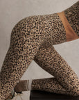 Coffee Quartz Cheetah Freesoft High 25" Leggings