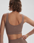 Deep Taupe FreeSoft Essi Sports Bra