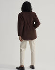 French Roast Angelina Sherpa Coat