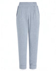 Mid Blue Marl The Rolled Cuff Pant 28.5"