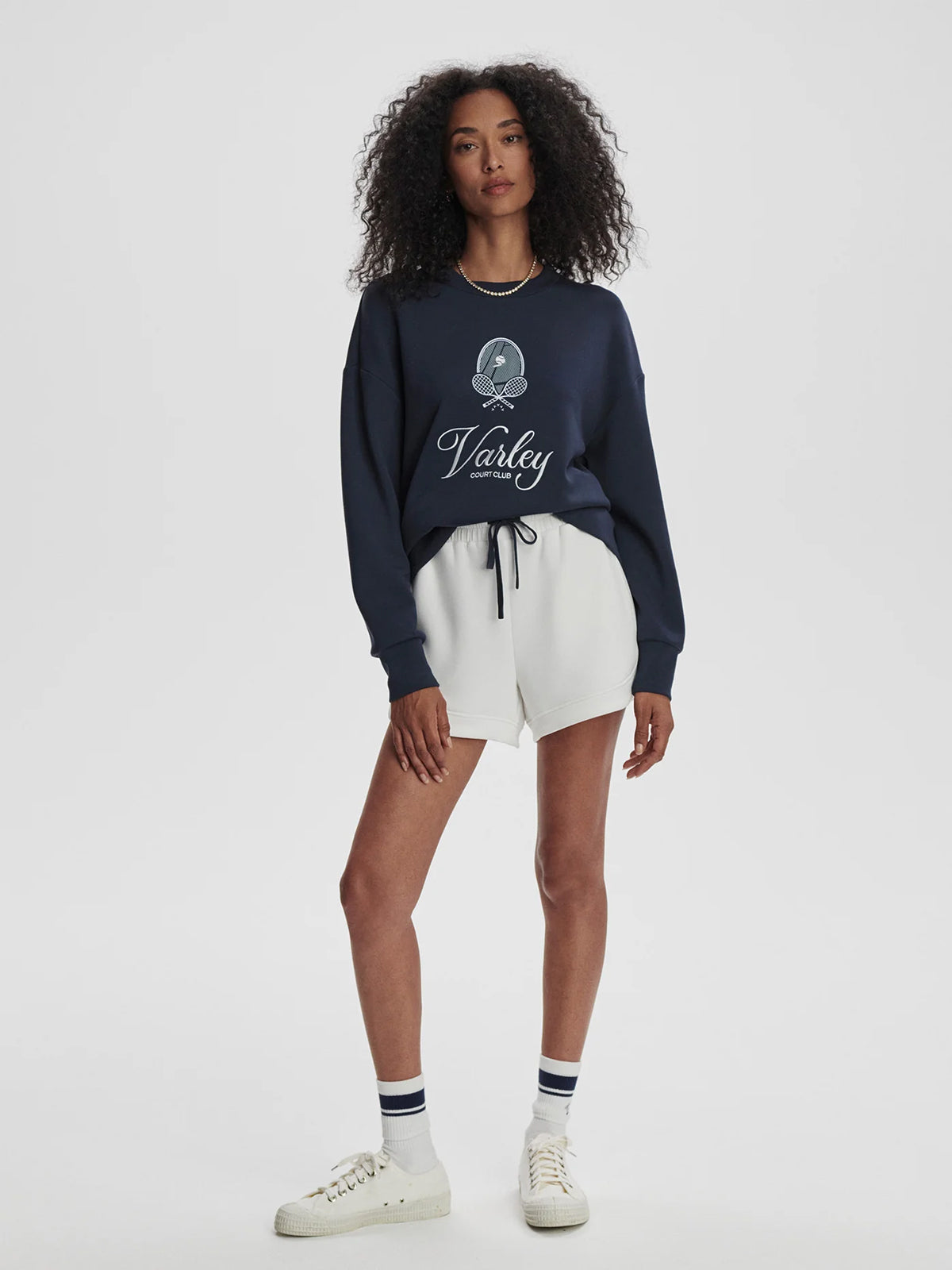 Navy/White Rasco Namesake Sweatshirt