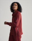 Russett Brown Priya Longline Sweatshirt