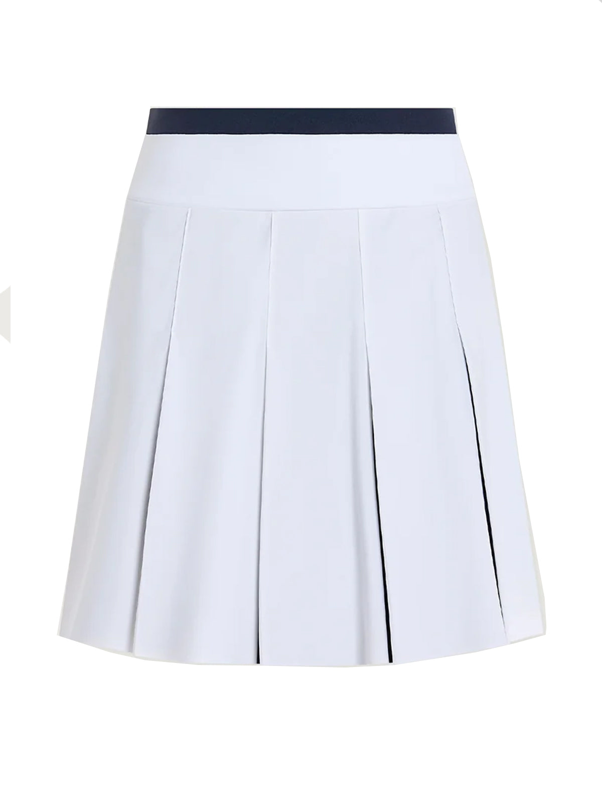 White Bronte Two-in-One 15.5" Tennis SkIrt