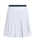White Bronte Two-in-One 15.5" Tennis SkIrt