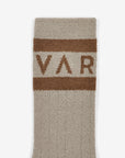 Simply Taupe / Deep Taupe Spencer Socks