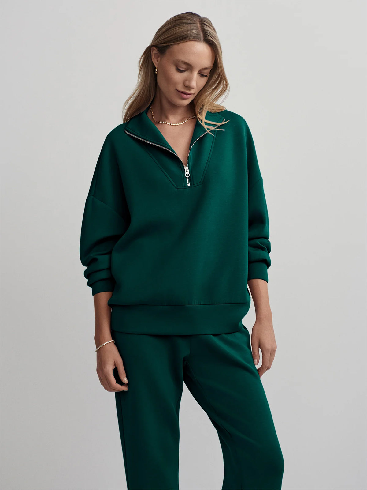 Forest Hawley Half-Zip Sweatshirt