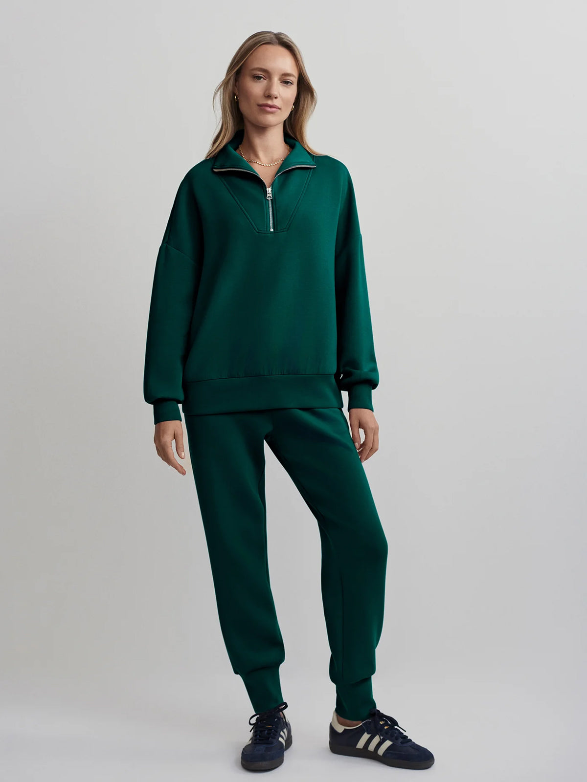 Forest Hawley Half-Zip Sweatshirt