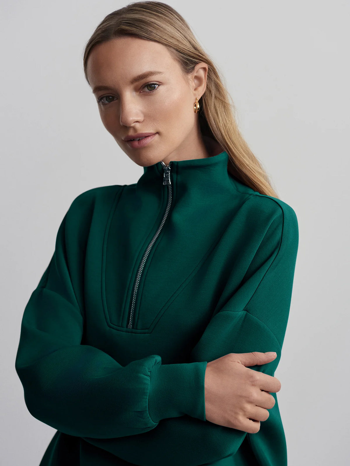 Forest Hawley Half-Zip Sweatshirt