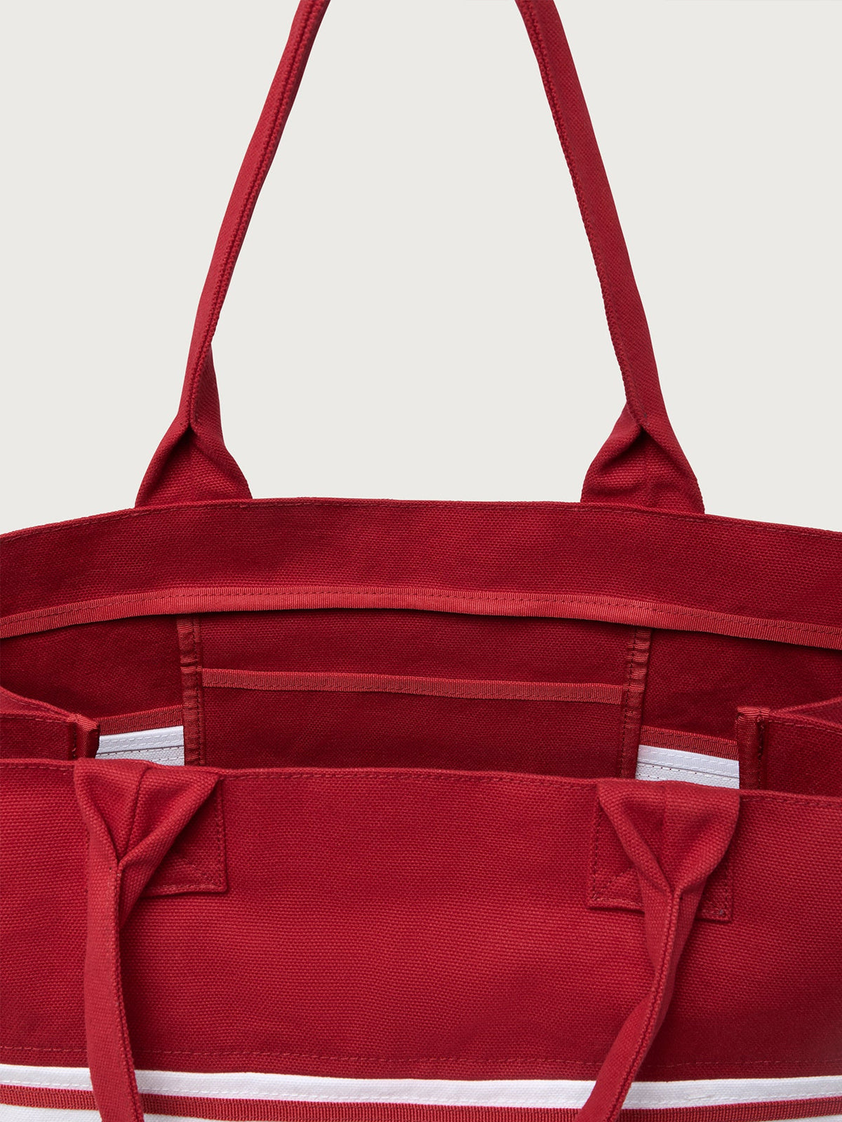 Haute Red Foeburn Market Tote Bag
