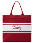 Haute Red Foeburn Market Tote Bag