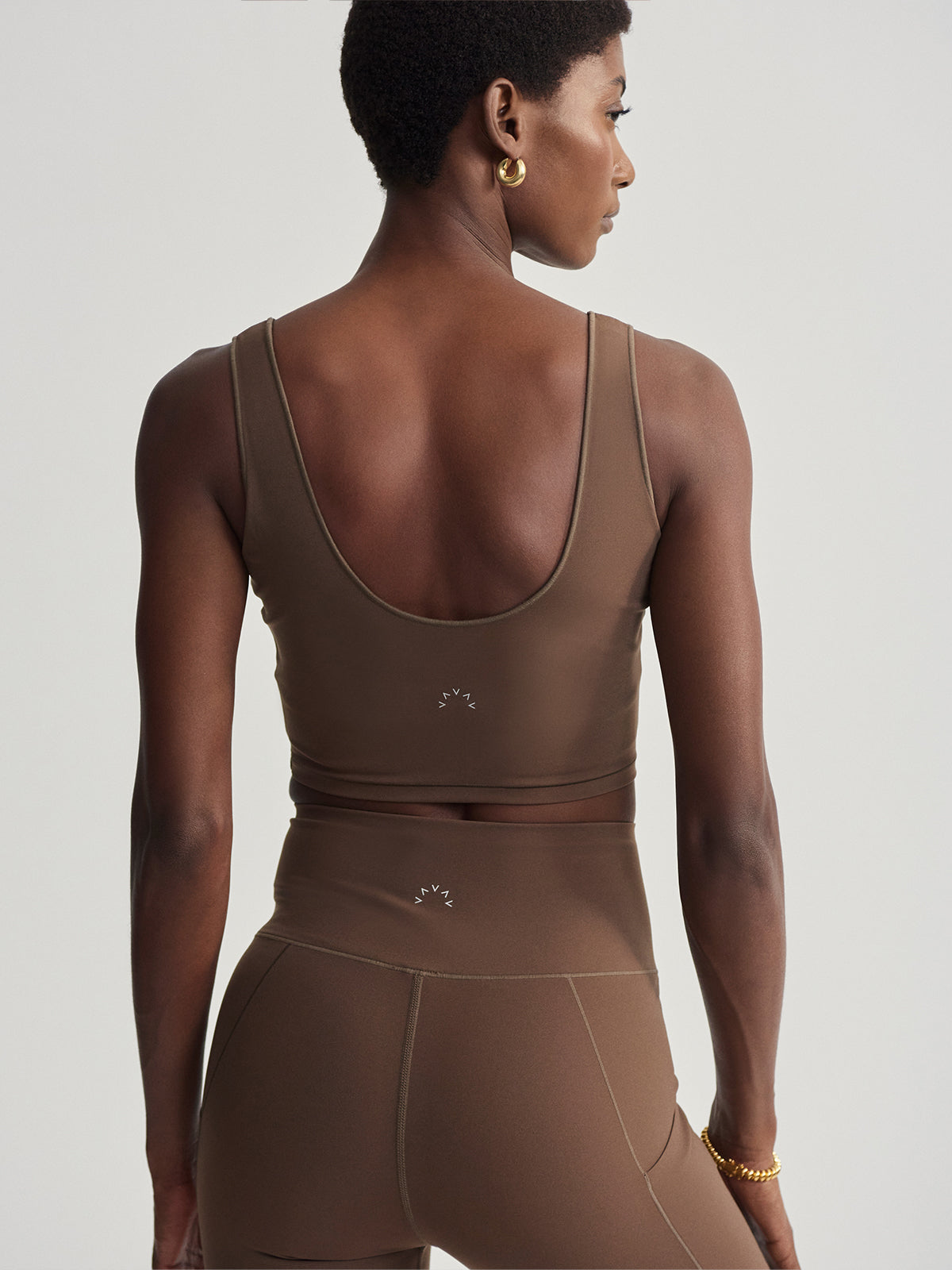 Carob Shape Dayton Sports Bra