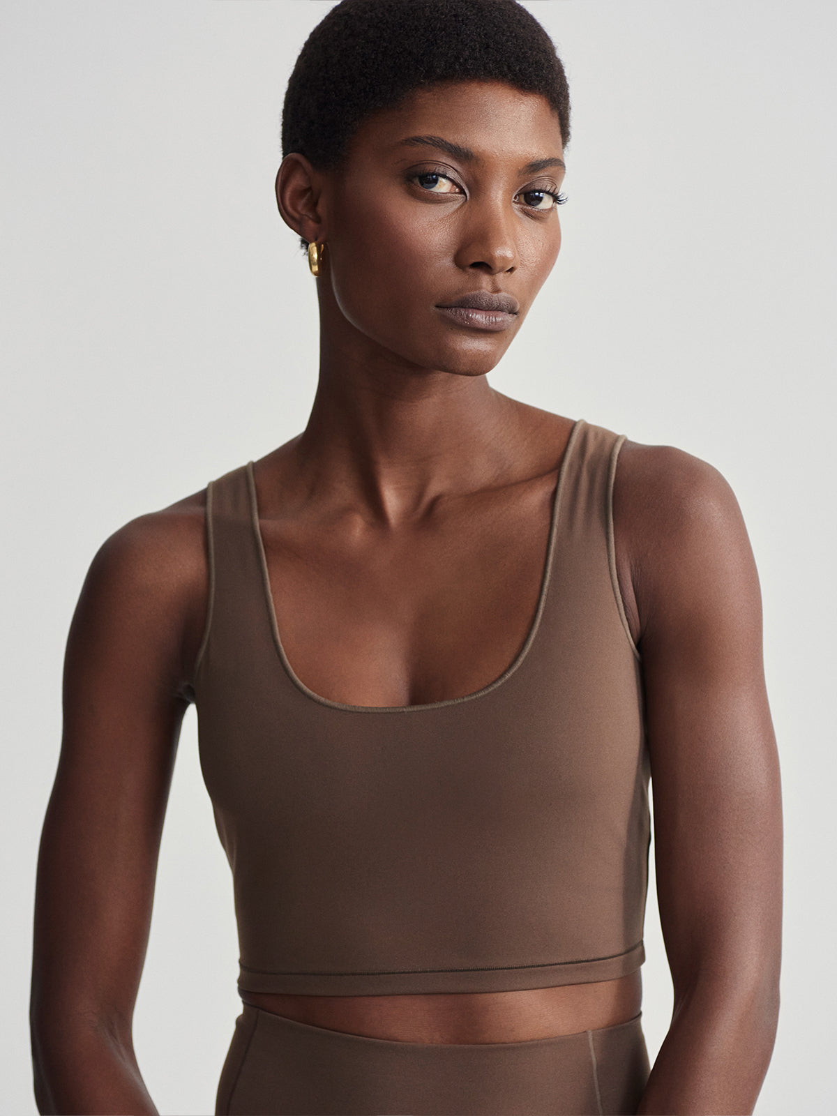Carob Shape Dayton Sports Bra