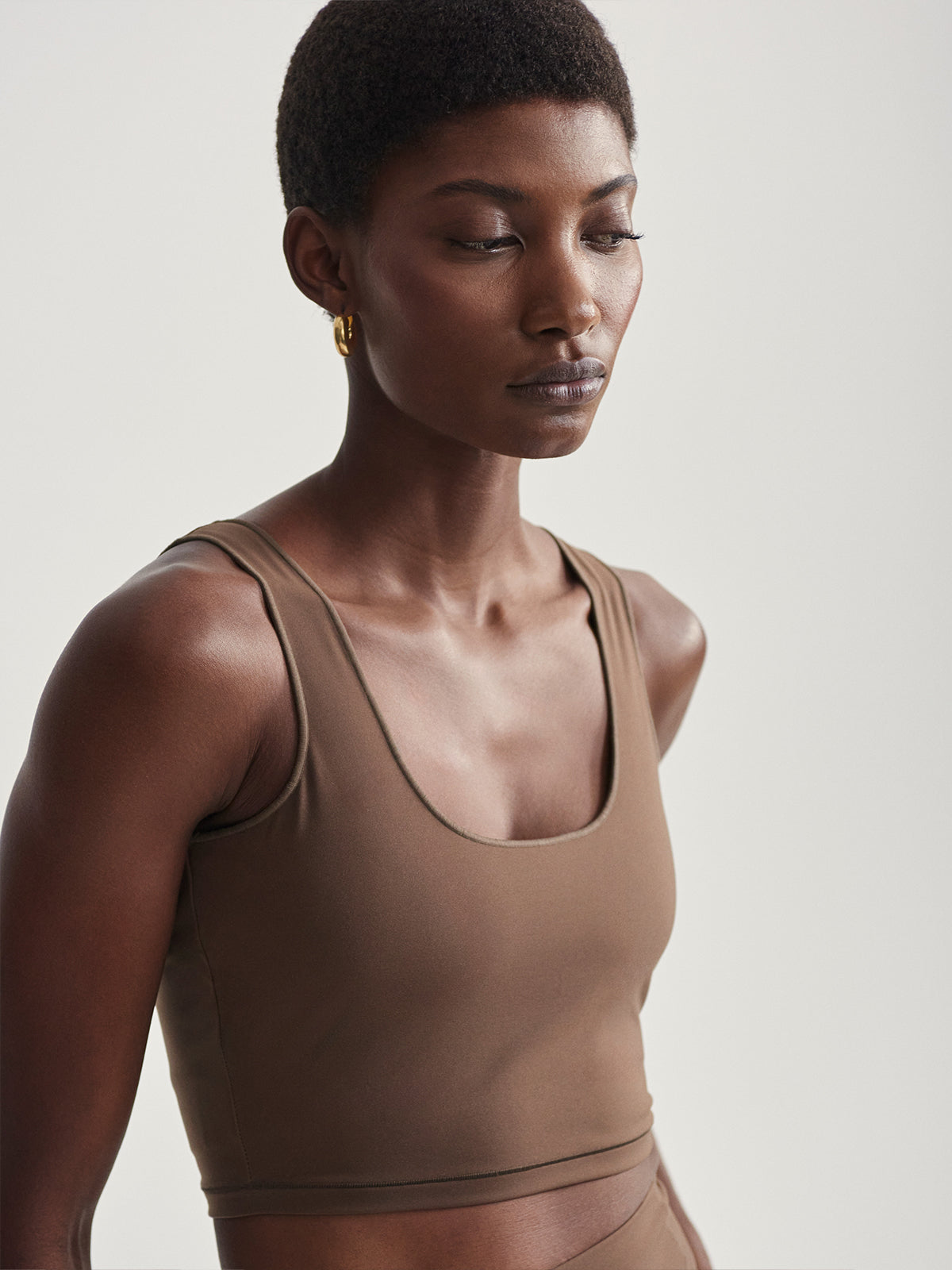 Carob Shape Dayton Sports Bra