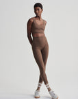 Carob Shape High Pocket 25" Leggings