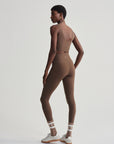 Carob Shape High Pocket 25" Leggings