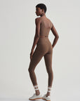 Carob Shape High Pocket 25" Leggings