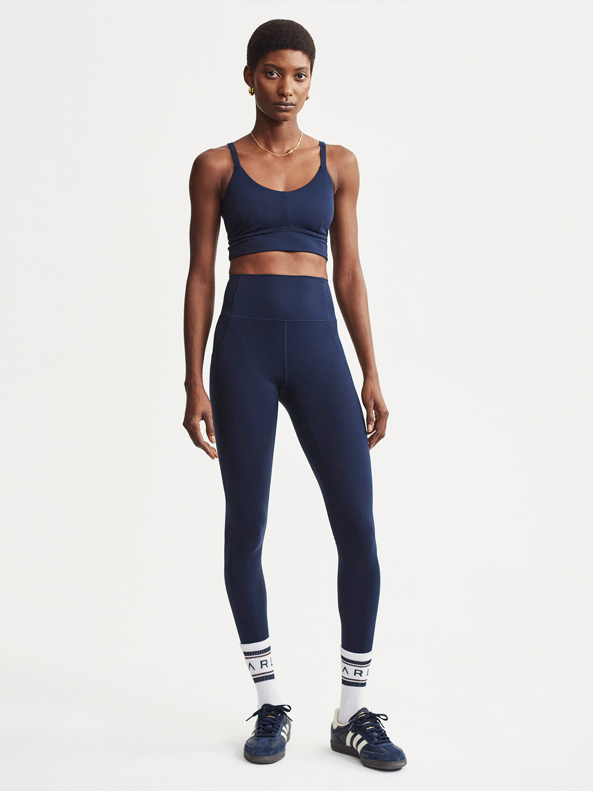 Dark Sapphire High Pocket 25" Leggings