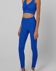 Royal Blue Ribbed Walker Leggings