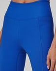 Royal Blue Ribbed Walker Leggings