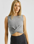 Heather Grey Anne Marie Tank Top