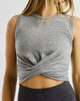 Heather Grey Anne Marie Tank Top