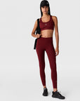 Shadow Red TruePurpose Optime Training Leggings