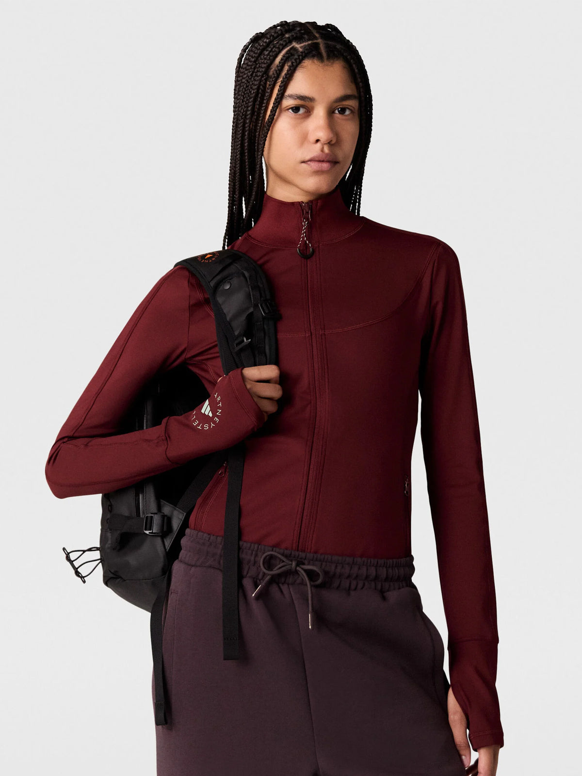 Shadow Red TruePurpose Midlayer Training Jacket
