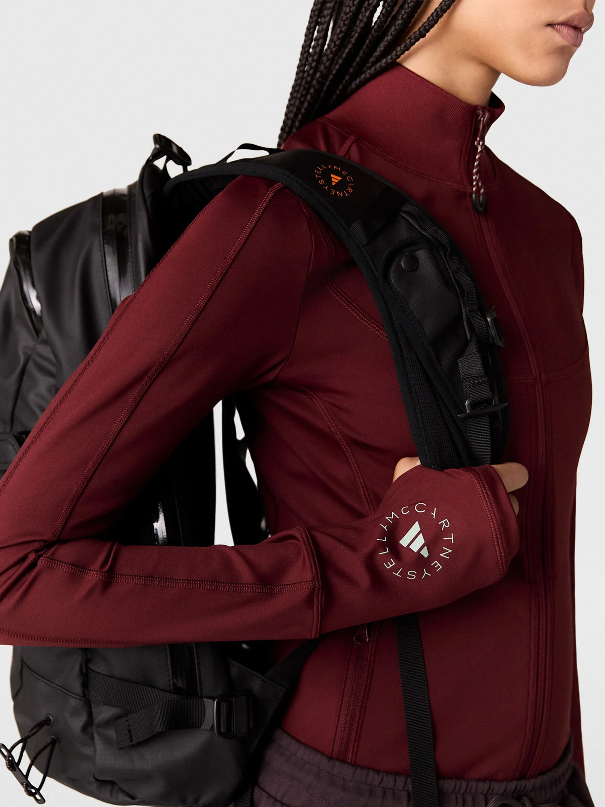 Shadow Red TruePurpose Midlayer Training Jacket