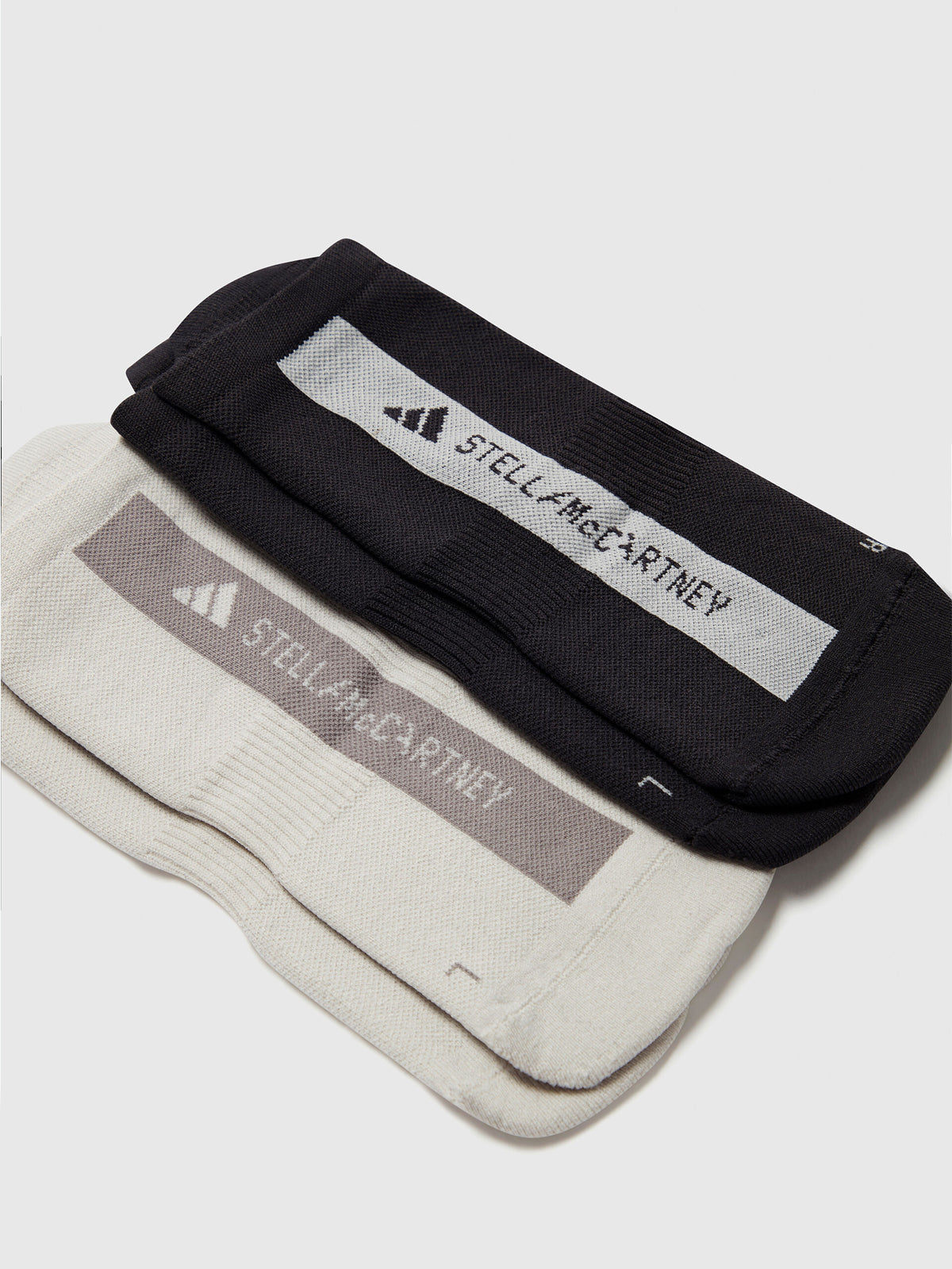 Dark grey and off white Low Socks 2 Pack