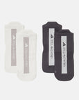 Dark grey and off white Low Socks 2 Pack