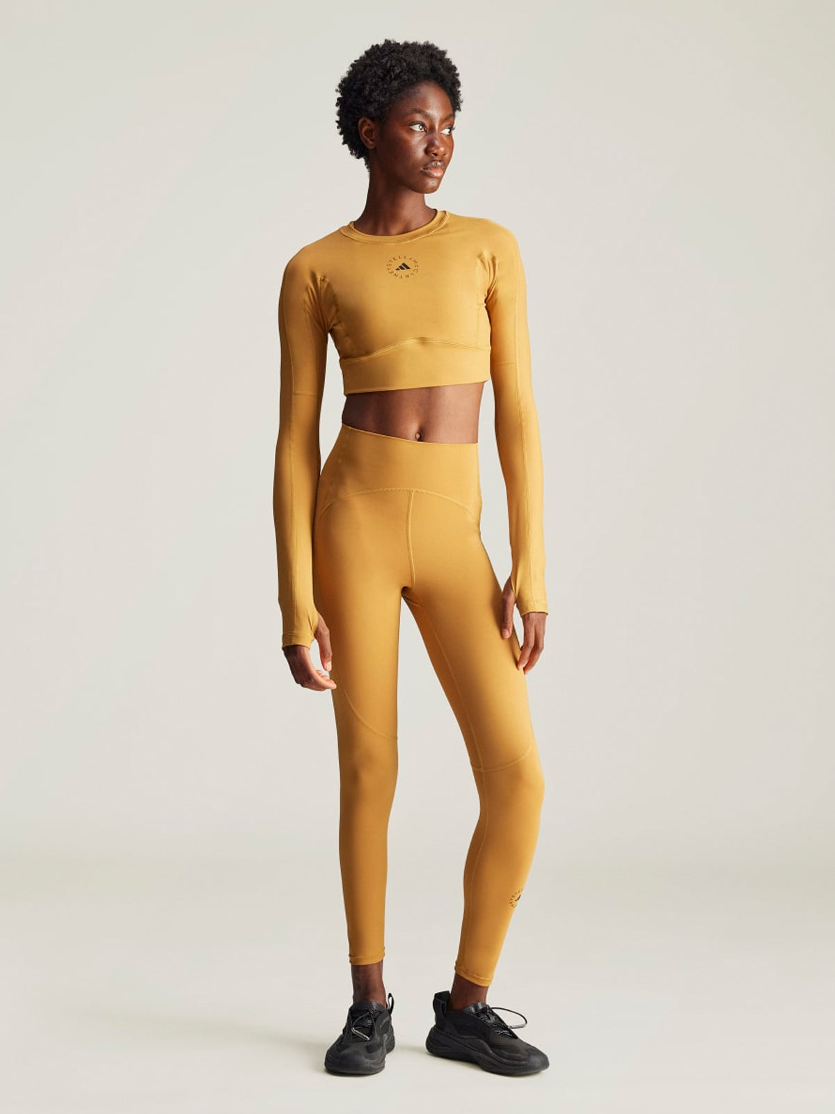Desert Dune TrueStrength Yoga Crop Top