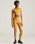 Desert Dune TrueStrength Yoga Crop Top