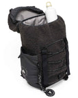 Carbon Grey Teddy Fleece Backpack