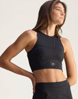 Black TruePurpose Training Crop Top
