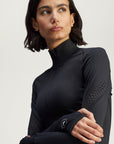 Black TruePurpose Midlayer Zip Training Jacket