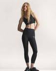 Black TruePurpose Yoga 7/8 Leggings