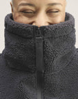Carbon Grey Full-Zip Winter Fleece