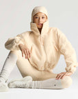 Crystal Sand Full-Zip Winter Fleece
