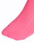 Pink Crew Socks