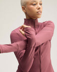 Quiet Crimson TruePurpose Midlayer Zip Training Jacket