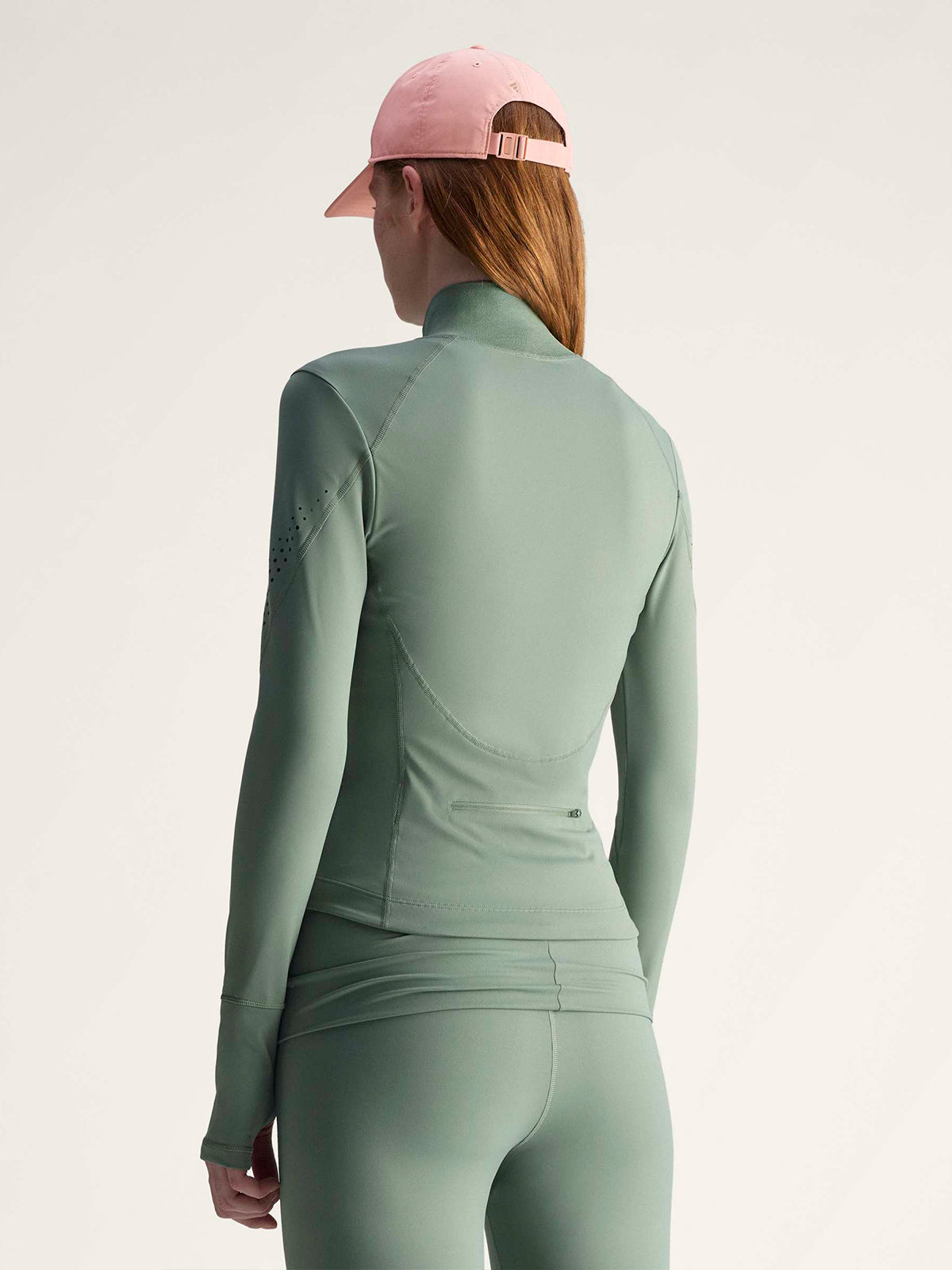 Stone Green TruePurpose Midlayer Training Jacket
