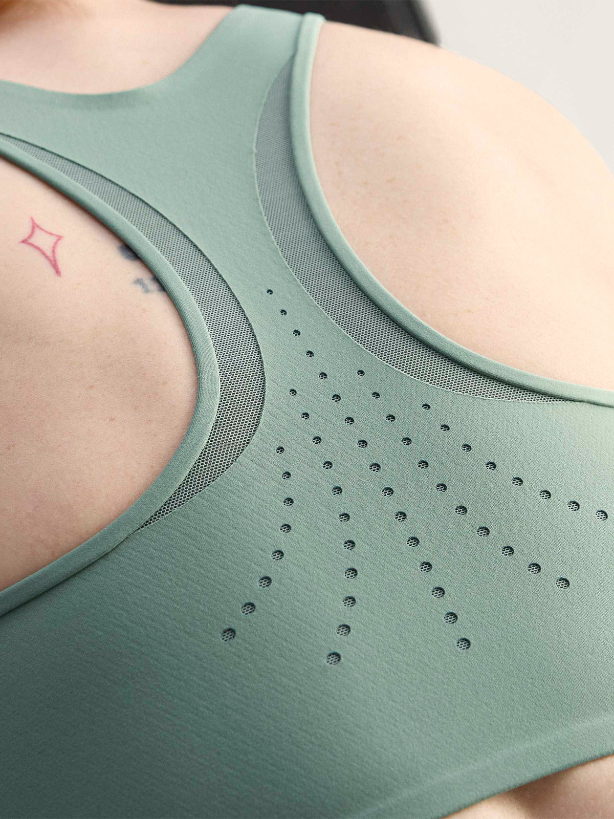 Stone Green TruePurpose Power Impact Training Bra