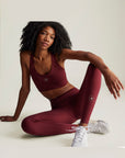Shadow Red TruePurpose Power Impact Training Sports Bra