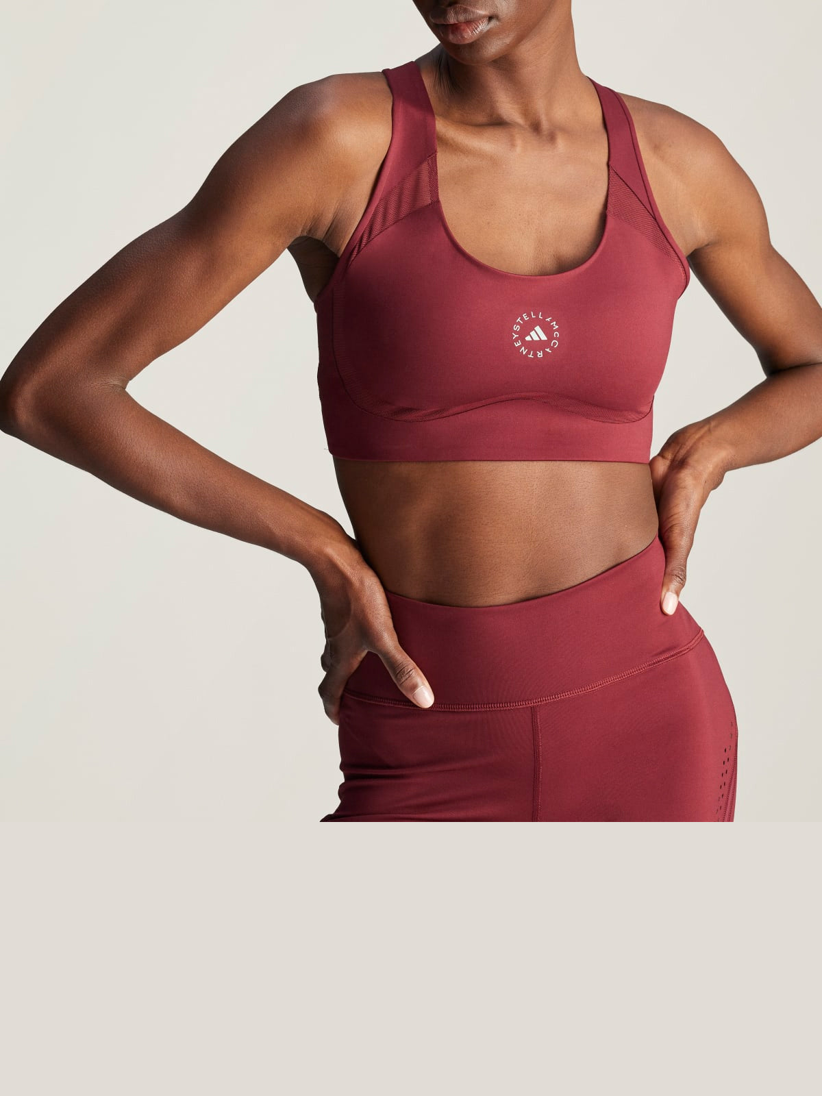 Shadow Red TruePurpose Power Impact Training Sports Bra