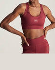 Shadow Red TruePurpose Power Impact Training Sports Bra