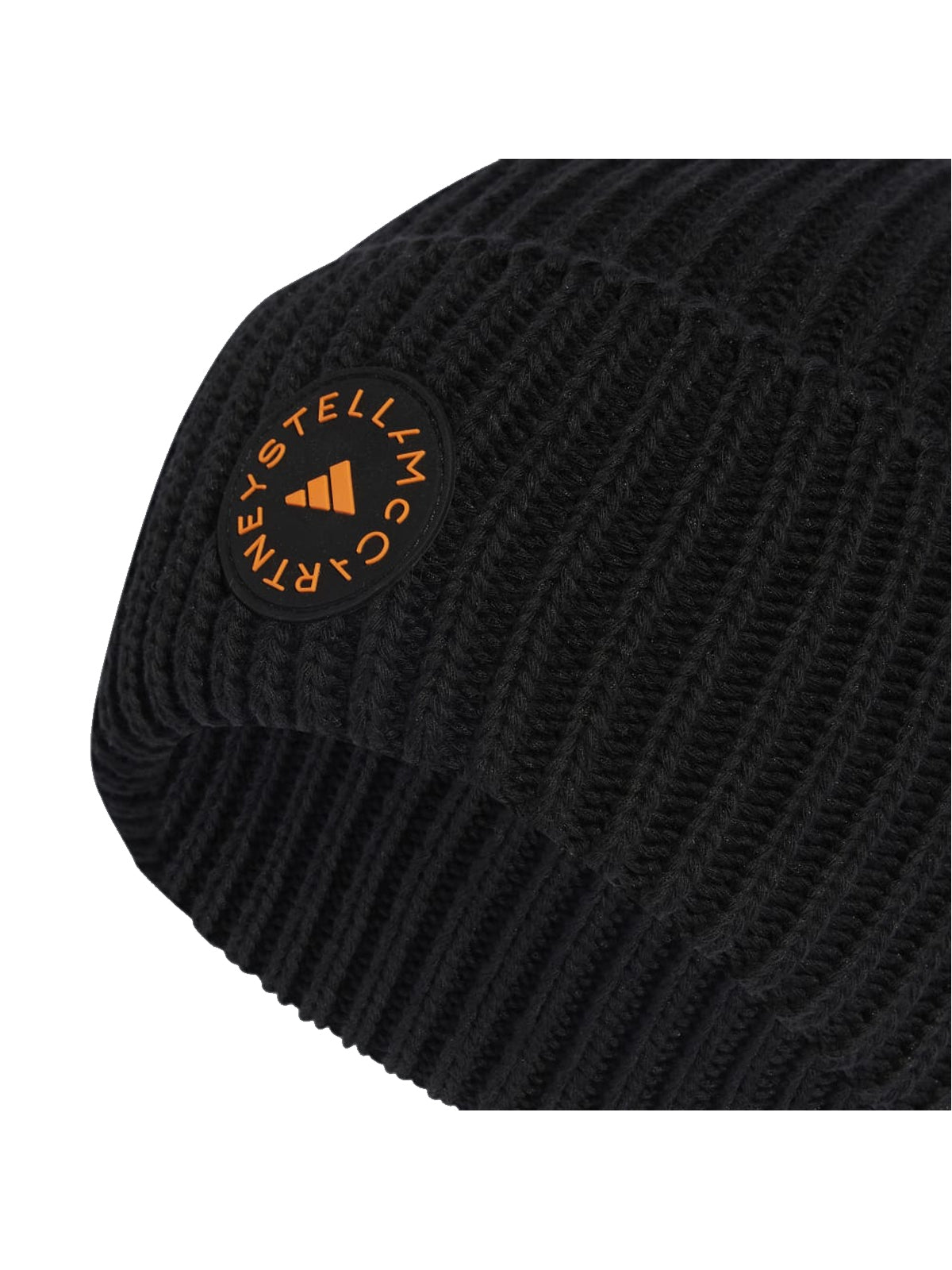 Black and Orange Beanie