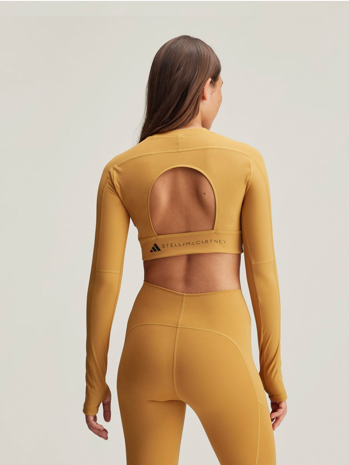 Desert Dune TrueStrength Yoga Crop Top